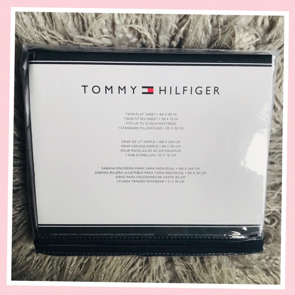 Tommy Hilfiger Labrador Retriever Pink Twin Sheets - Picture 2 of 11